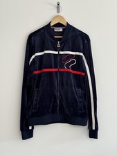 Fila Velour Track Suit Top 80s