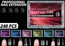 240pcs Soft Gel False Nail