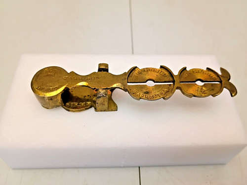Antique brass sovereign - brass, rocker