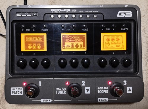 Zoom multi effects guitar - g3, multi-effects