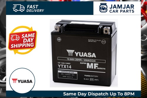 Yuasa ytx14 motorcycle - yuasa,