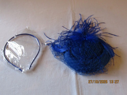 New dreshow pillbox hat - new,