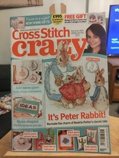 Cross Stitch Crazy Magazine Peter Rabbit October 2016 No Free Gift