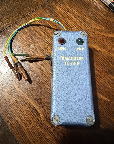 Vintage transistor tester - vintage,