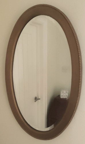 Large heavy vintage - large, oval