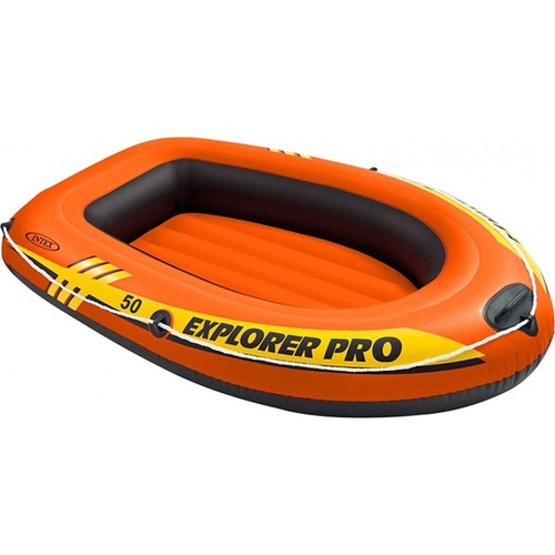 Inflatable boat intex - boat, explorer