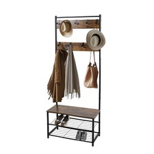 Coat Rack Stand with Shoe