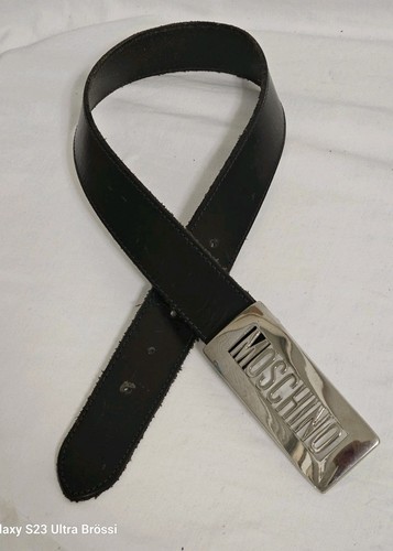 Moschino jeans belt buckle - belt,