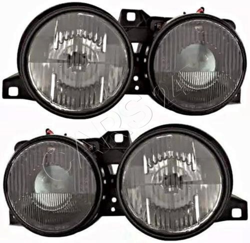 Black headlights left right - headlights,