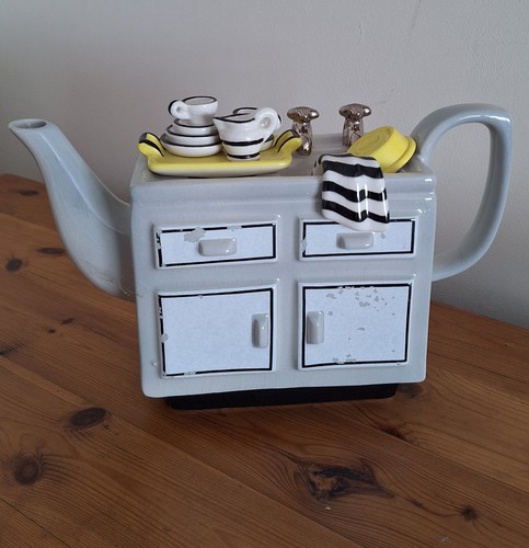 Vintage sink theme teapot - theme,