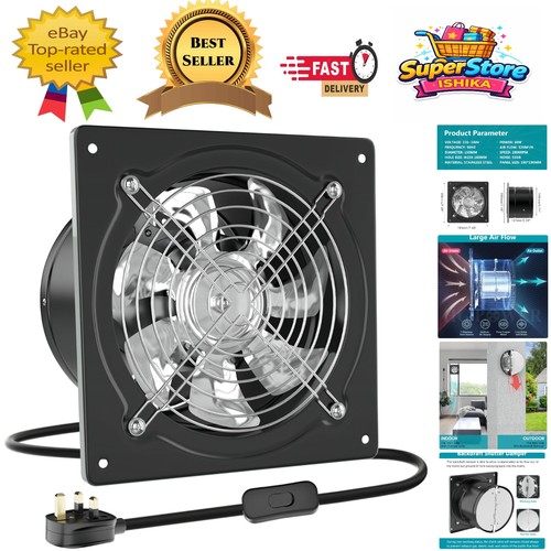 Versatile 150mm exhaust fan - 150mm,