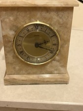 Marble Clock Contemporary