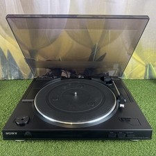 Vintage Sony PS-LX250H 33/45 RPM Belt Drive Automatic Turntable Black Working