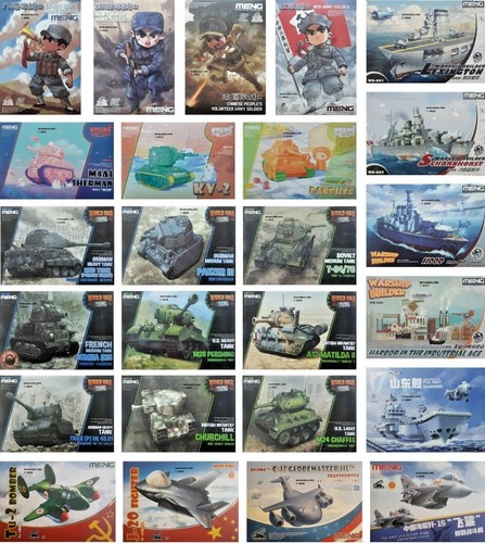 Meng model toons tank plane - meng,