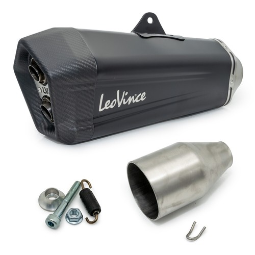 Silencer leovince black - silencer,