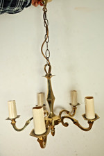Vintage Solid Brass 5 Arm