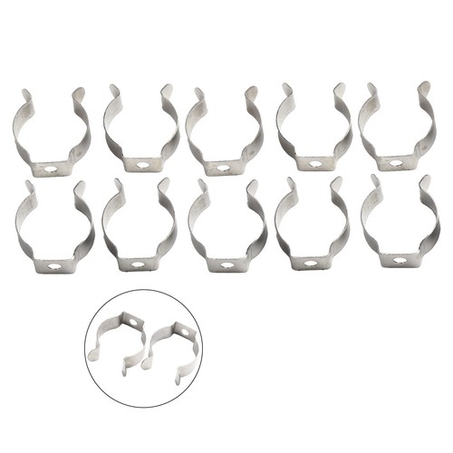 Spring terry clips - terry, open