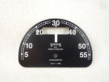 BSA Bantam D1 Speedo Face Smiths S 411 D Shape Chronometric 55 MPH Speedometer