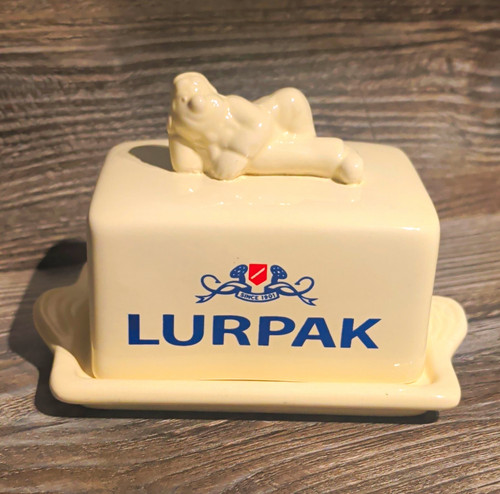 Vintage lurpak ceramic covered - vintage,