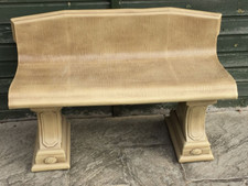 Stone Concrete Classic Bench