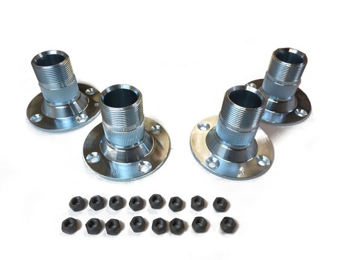 Wire wheel hub adaptor kit - wire,