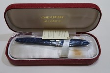 Sheaffer Balance Cobalt Glow Fountain Pen W/ 18kt Gold Nib Fine Nib
