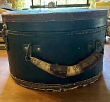 A vintage cylindrical leather