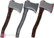 FAKE WOOD PLASTIC AXE 41CM