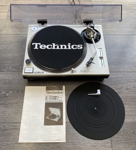 Technics 1200 mk2 turntable - technics, sl-1200