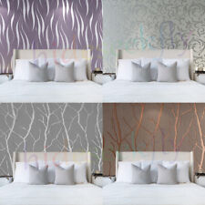 3D Damask Wave Striped
