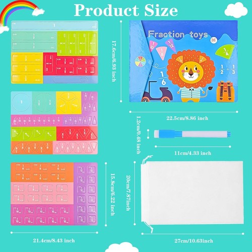Montessori magnetic fraction - montessori,