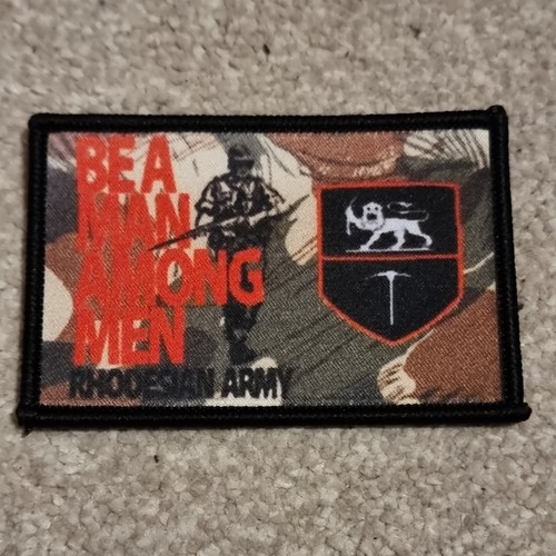 Rhodesian army printed patch - army,