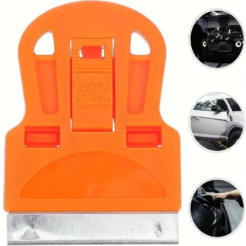 Mini scraper sticker - sticker, glue