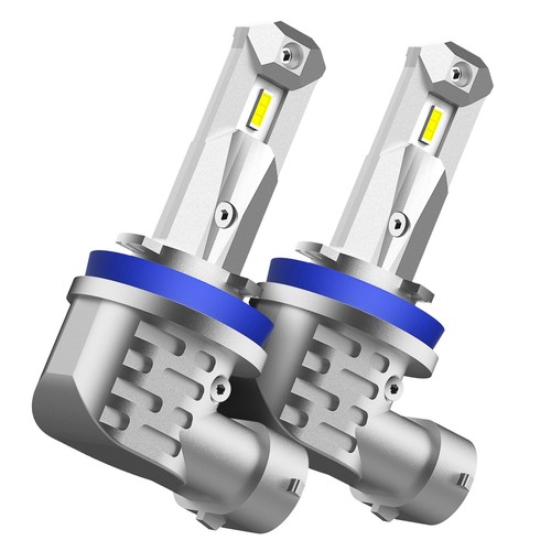 Pair h11 led headlight - h9,