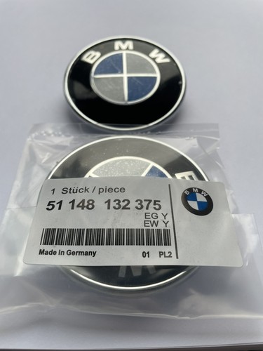 Bmw 74mm rear boot - boot, badge