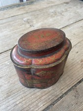Late Victorian Tea Tin Antique