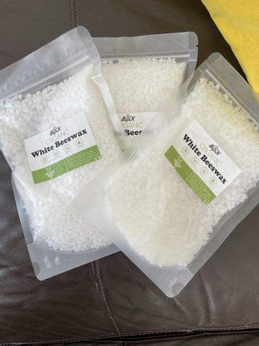 Beeswax pellets natural - beeswax,