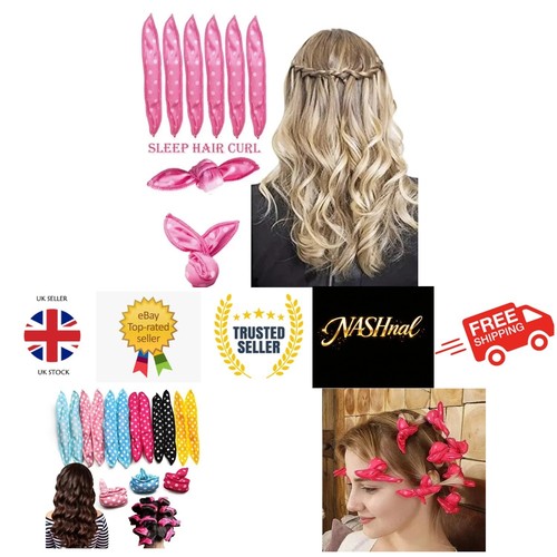Soft sleep hair - sleep, rollers