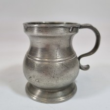 Antique 19thC Pewter Gill