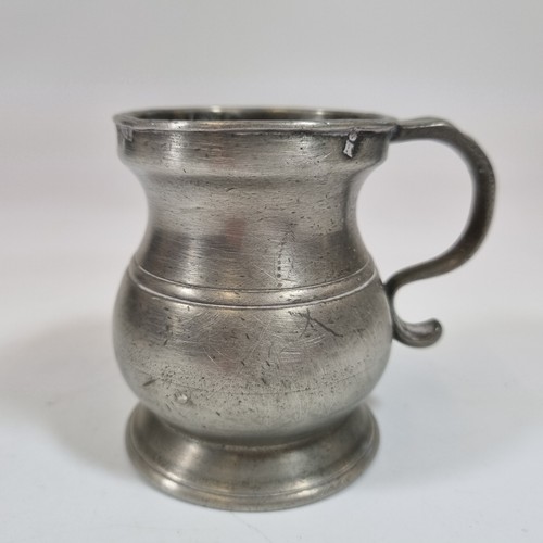 Antique 19thc pewter - pewter, gill