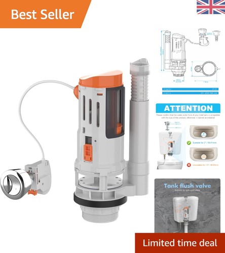 Dual flush valve for - flush,