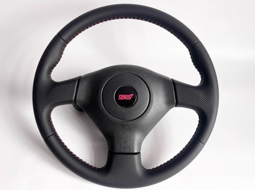 Genuine leather steering - genuine,