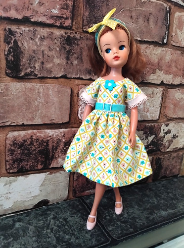 Tea dress for pedigree sindy - dress,