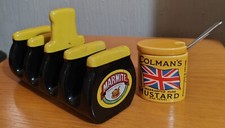 Marmite Toast Rack & Colmans