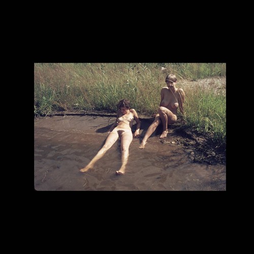 Nude 35mm transparency - nude,