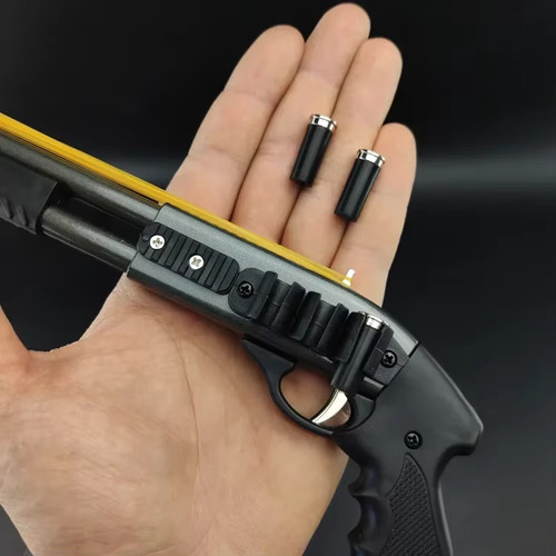Pump action rubber band - pump,