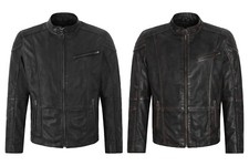 Men's Biker Leather Jacket