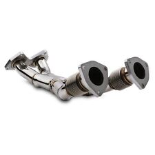 STAINLESS STEEL EXHAUST FLEXI DOWNPIPE FOR AUDI TT 8N MK1 3.2 VR6 QUATTRO 98-06