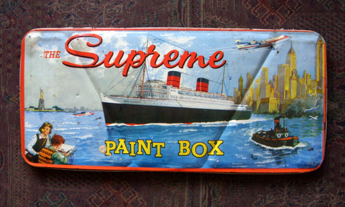 Vintage children 1960s paint - vintage, children's