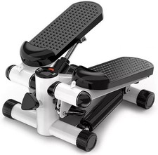 Mini Stair Stepper with Twist Action Adjustable Resistance Cardio LCD Monitor